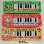 Пианино в пакете Размер:15х5х2см 4 цвета арт. 789