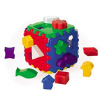 Куб логический большой, 12*12*12 см. арт. И-3929/РК