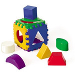 Куб логический маленький, 8*8*8 см. арт. И-3928/РК