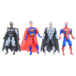 Набор Супергероев в пакете 4 героя размер упак. 28х22см арт. 8088C